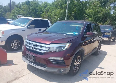 2016 Honda Pilot Ex-L z USA, uszkodzony, nr VIN 5FNYF5H57GB001270
